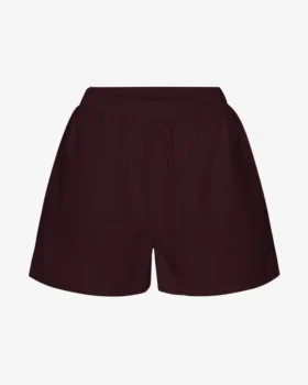 Organic Twill Shorts para mujer - Rojo sangre