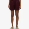 Organic Twill Shorts para mujer - Rojo sangre