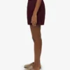 Organic Twill Shorts para mujer - Rojo sangre