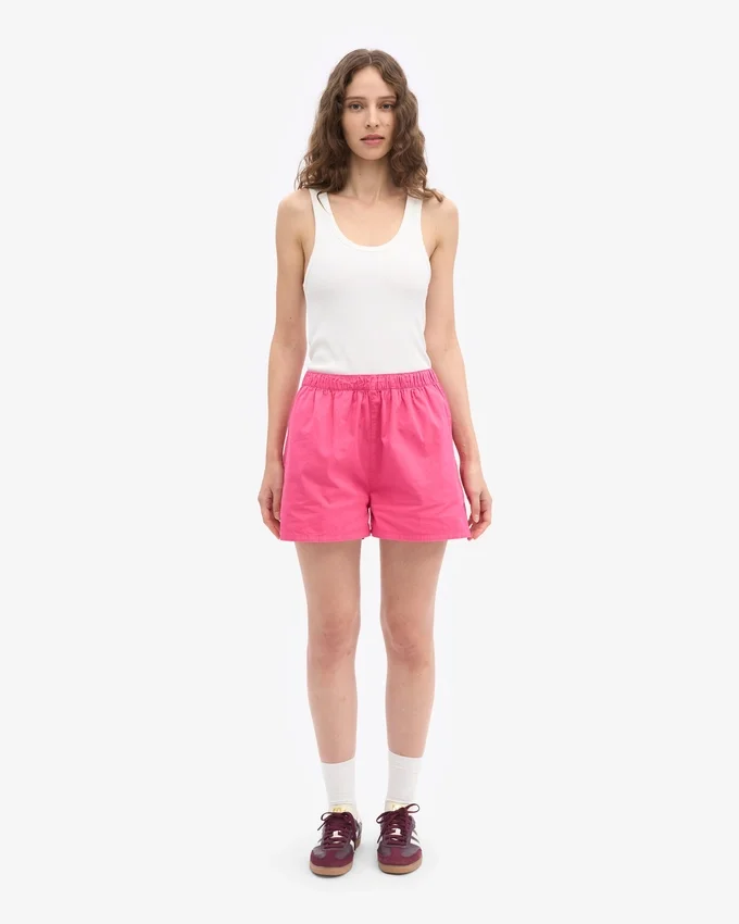 Organic Twill Shorts para mujer - Rosa chicle