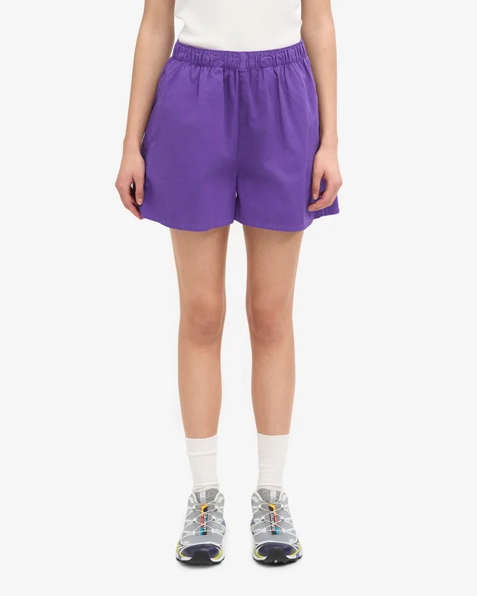 Organic Twill Shorts para mujer - Ultravioleta