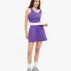 Organic Twill Shorts para mujer - Ultravioleta