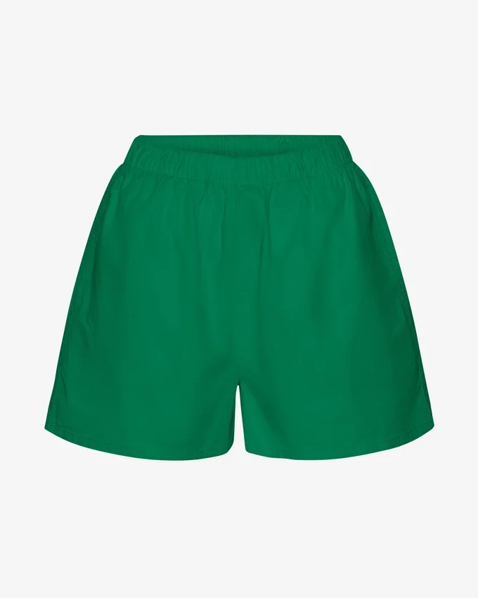 Organic Twill Shorts para mujer - Verde Kelly