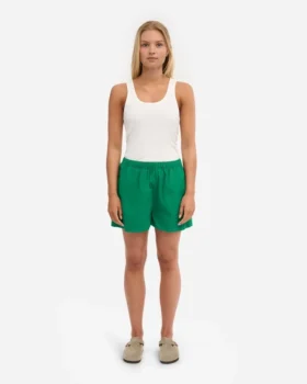 Organic Twill Shorts para mujer – Verde Kelly