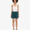 Organic Twill Shorts para mujer - Verde océano