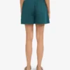 Organic Twill Shorts para mujer - Verde océano