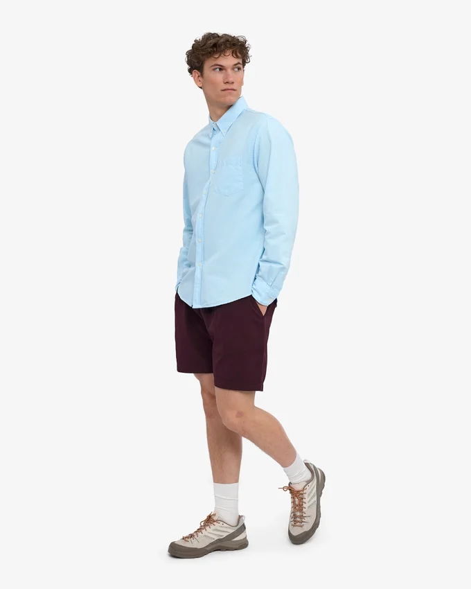 Organic Twill Shorts - Rojo sangre de buey