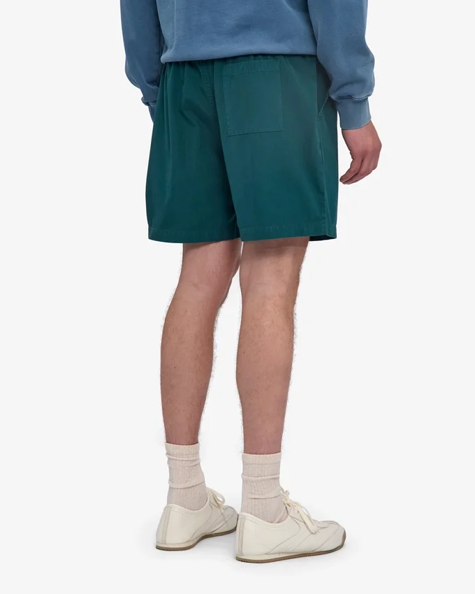 Organic Twill Shorts - Verde océano