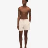 Pantalones cortos clásicos - Blanco marfil