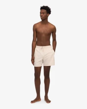 Pantalones cortos clásicos – Blanco marfil