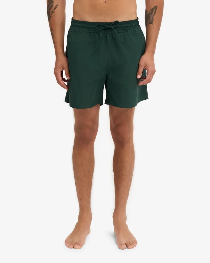 Pantalones cortos de baño clásicos - Verde esmeralda