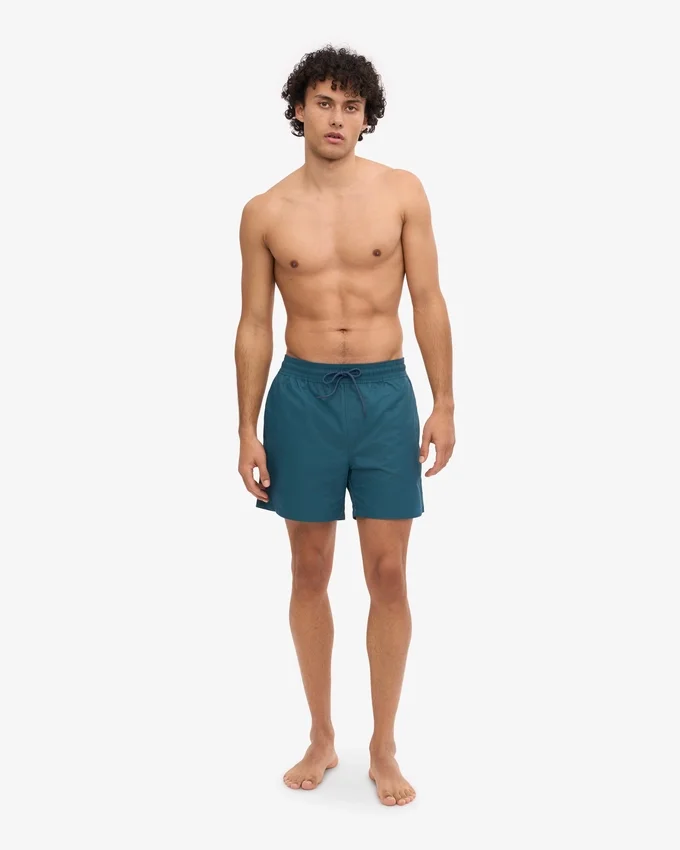 Pantalones cortos de baño clásicos - Verde océano