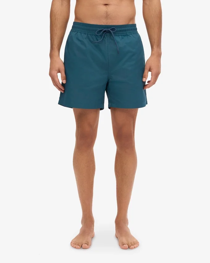 Pantalones cortos de baño clásicos - Verde océano