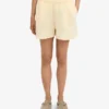 Pantalones cortos de lino - Amarillo suave