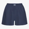 Pantalones cortos de lino - Azul marino