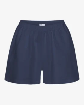 Pantalones cortos de lino - Azul marino