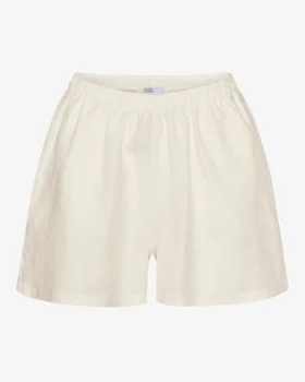 Pantalones cortos de lino - Blanco marfil