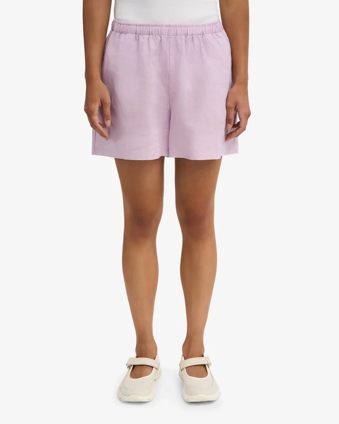 Pantalones cortos de lino - Flor de cerezo