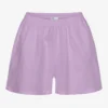 Pantalones cortos de lino - Lavanda suave