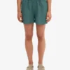 Pantalones cortos de lino - Verde océano