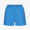 Pantalones cortos de sudadera orgánicos para mujer - Azul Pacífico