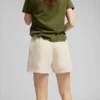 Pantalones cortos de sudadera orgánicos para mujer - Azul Pacífico