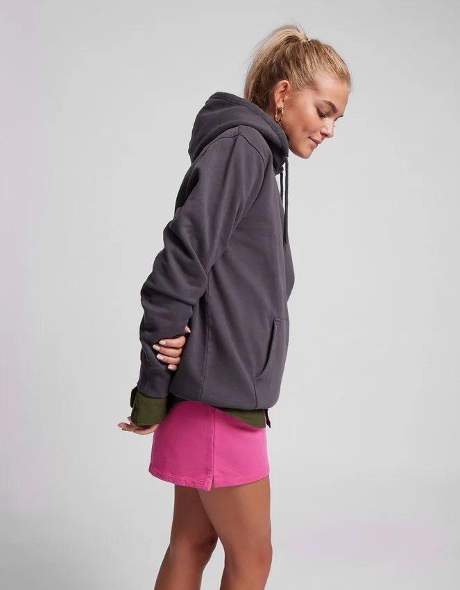 Pantalones cortos de sudadera orgánicos para mujer - Azul mar