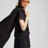Pantalones cortos de sudadera orgánicos para mujer - Azul acero