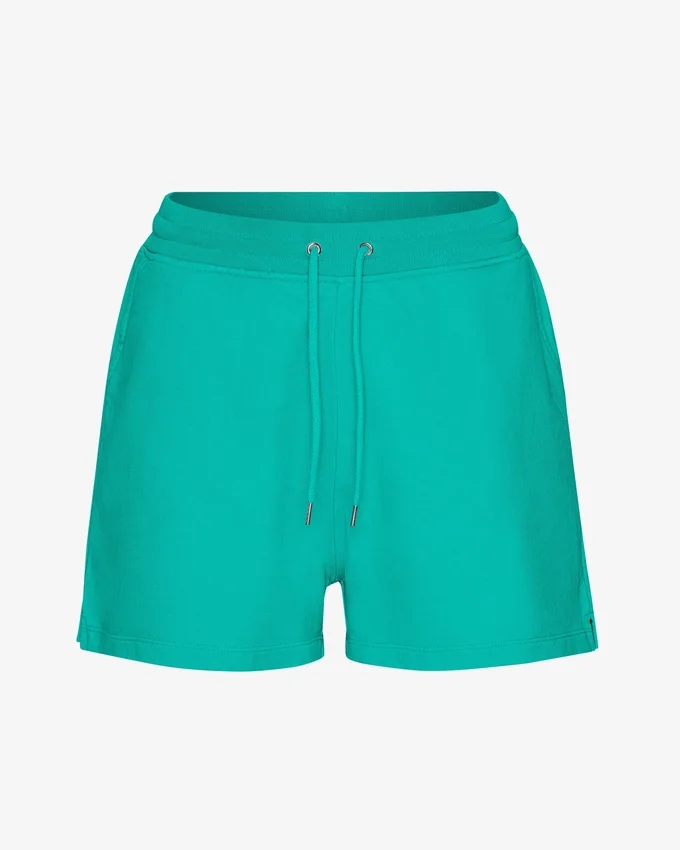 Pantalones cortos de sudadera orgánicos para mujer - Tropical Sea