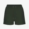Pantalones cortos de sudadera orgánicos para mujer - Verde cazador