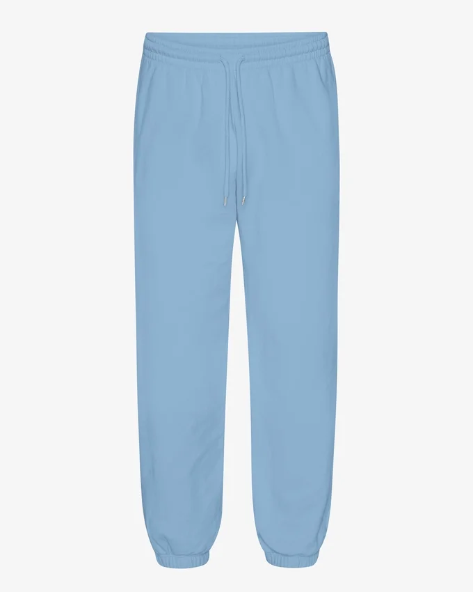 Pantalones de chándal holgados orgánicos - Azul mar