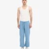 Pantalones de chándal holgados orgánicos - Azul mar