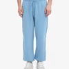 Pantalones de chándal holgados orgánicos - Azul mar