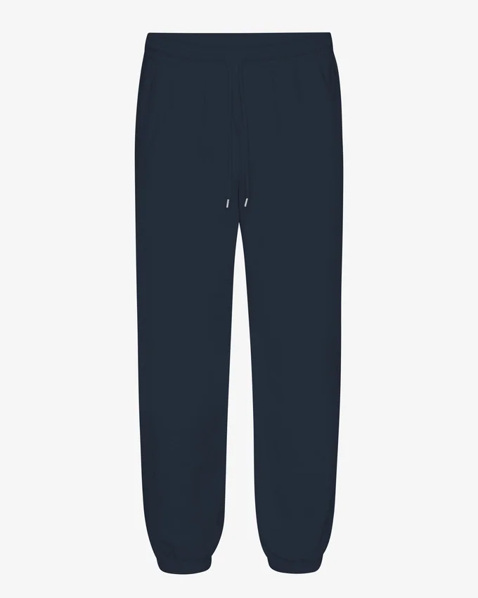 Pantalones de chándal holgados orgánicos - Azul marino