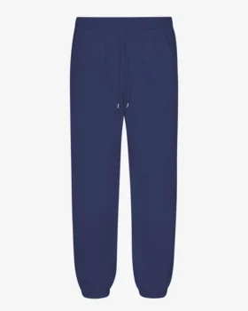 Pantalones de chándal holgados orgánicos - Azul marino