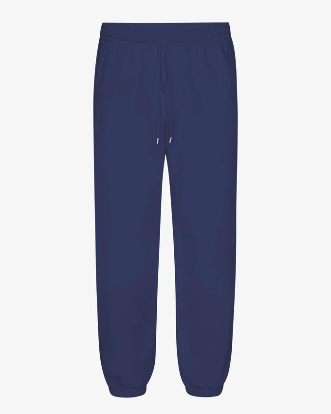 Pantalones de chándal holgados orgánicos - Azul marino