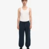 Pantalones de chándal holgados orgánicos - Azul marino