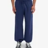 Pantalones de chándal holgados orgánicos - Azul marino