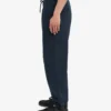 Pantalones de chándal holgados orgánicos - Azul marino