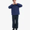 Pantalones de chándal holgados orgánicos - Azul marino