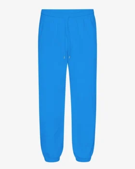 Pantalones de chándal holgados orgánicos - Azul Pacífico