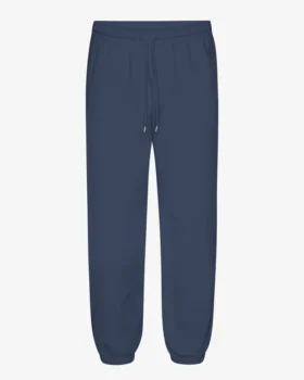 Pantalones de chándal holgados orgánicos - Azul petróleo