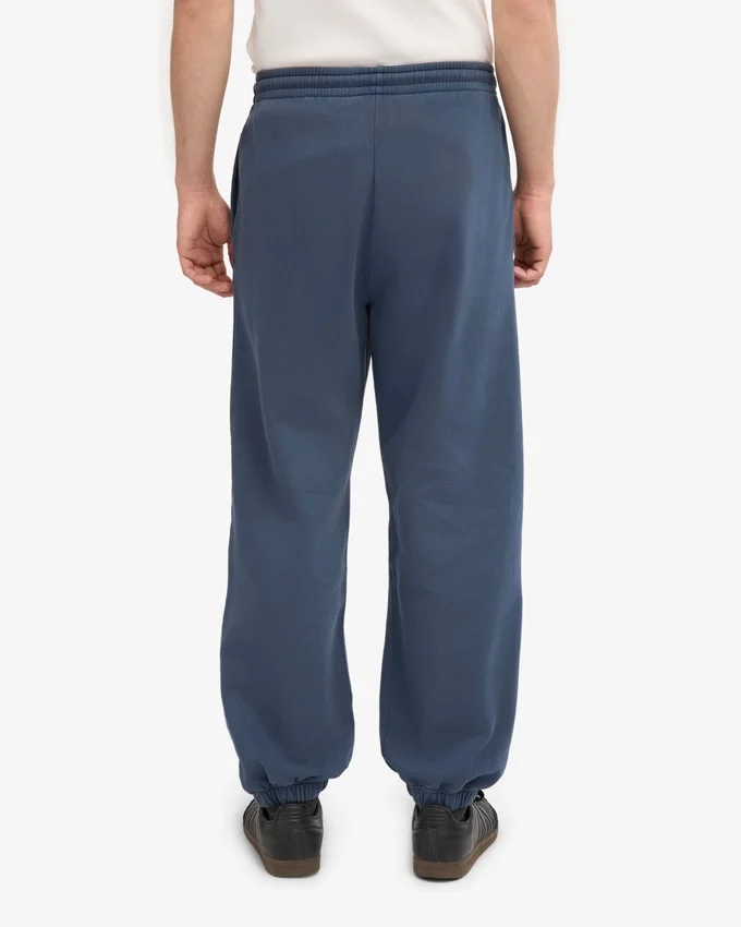 Pantalones de chándal holgados orgánicos - Azul petróleo