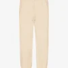Pantalones de chándal holgados orgánicos - Blanco marfil