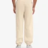 Pantalones de chándal holgados orgánicos - Blanco marfil