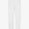 Pantalones de chándal holgados orgánicos - Blanco óptico