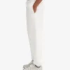 Pantalones de chándal holgados orgánicos - Blanco óptico
