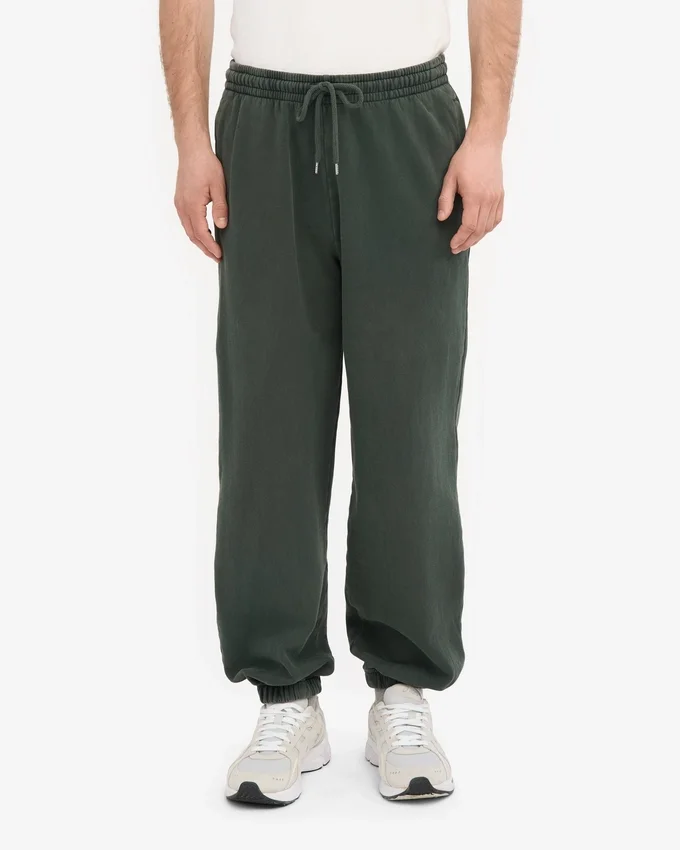 Pantalones de chándal holgados orgánicos - Bosque de medianoche