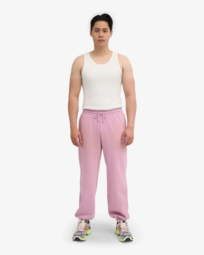 Pantalones de chándal holgados orgánicos - Flor de cerezo