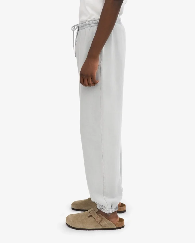 Pantalones de chándal holgados orgánicos - Gris deslavado